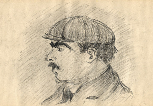 Perfil de hombre obeso