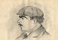 Perfil de hombre obeso