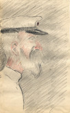 Perfil de un capitn naval
