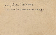 El nio Jos Juan Tablada (Reverso)