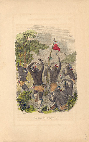 Indian war-dance