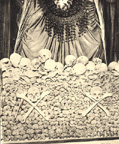 Detalle de la catacumba del Carmen