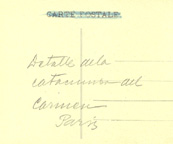 Detalle de la catacumba del Carmen (Reverso)