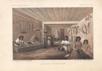 Iinterior of a Moquis House