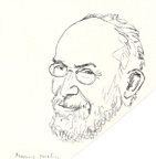 Dibujo de Eric Satie